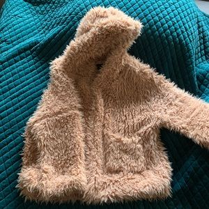 Baby Pink Sherpa Coat